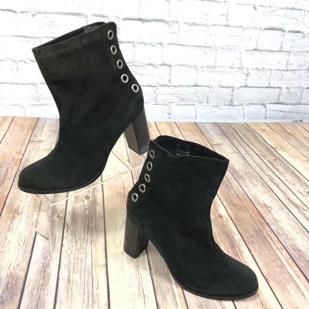 Musse & Cloud Suede Black Millie Bootie